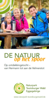 Titelbild Broschüre Der Natur auf der Spur niederländisch