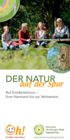 Titelbild Broschüre Der Natur auf der Spur