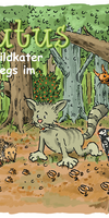 Titelbild Buch Teutu der Wildkater unterwegs im Wald