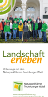 Titelbild Flyer Landschaft erleben - Naturparkfüher*innen