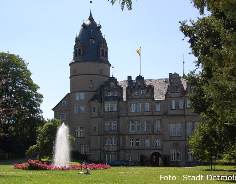 Schlossplatz in Detmold
