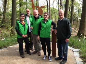 Das Team auf der Landesgartenschau