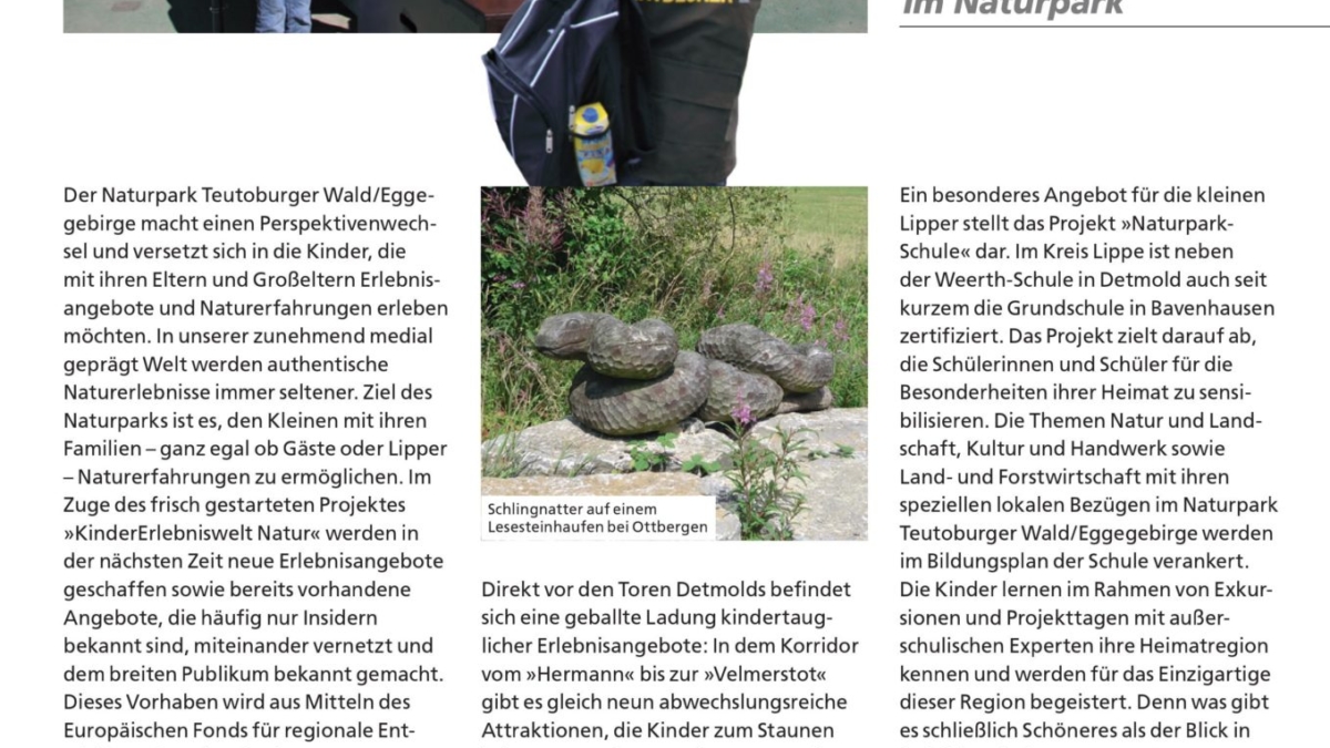 Die Kleinen im Blick - Lippe Magazin -