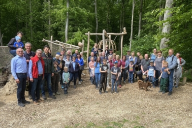 Gruppenbild Familienwanderung Neuenbeken