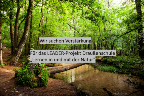 Stellenausschreibung Draußenschule