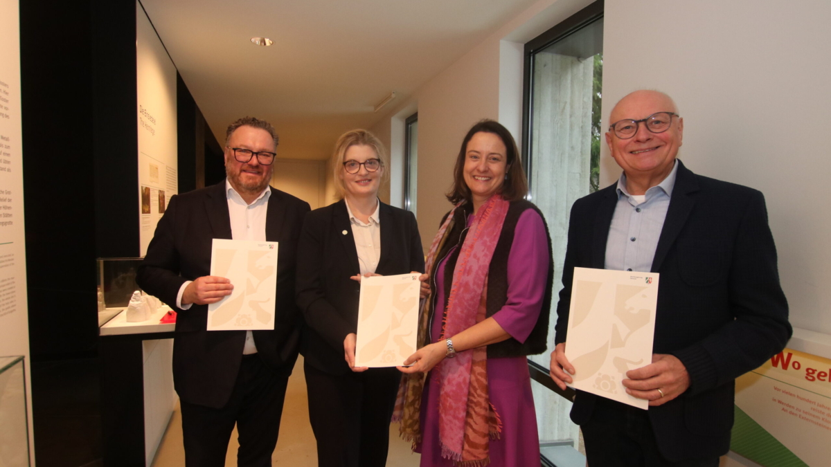 Überreichung Förderbescheid