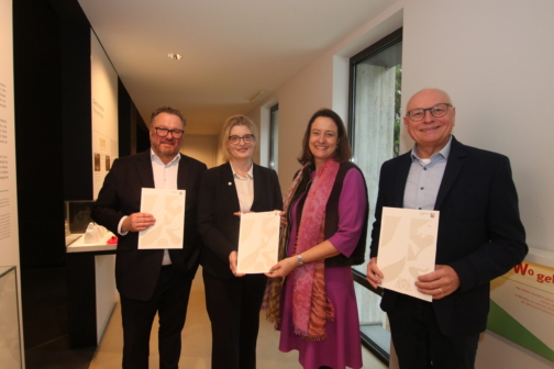 Überreichung Förderbescheid