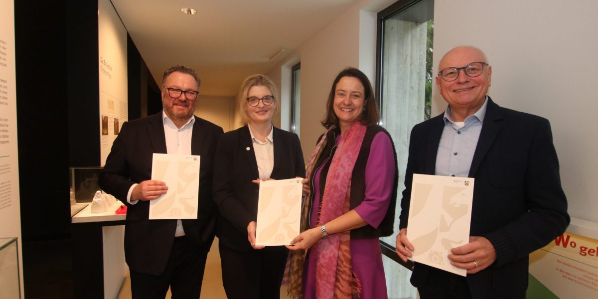 Überreichung Förderbescheid